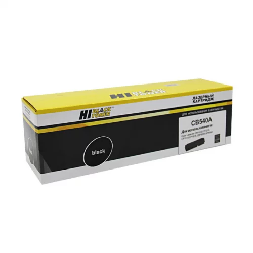 Картридж Hi-Black HB-CB540A, черный, 2200 страниц, для HP CLJ CM1300/ CM1312/ CP1210/ CP1215 (1500101010)