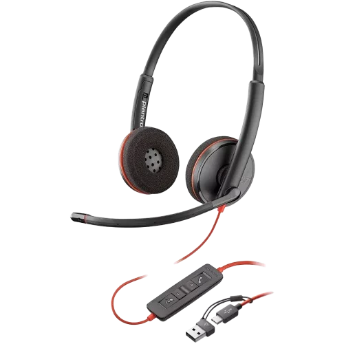 Гарнитура проводная/ Poly BW 3320 Stereo -M USB-C HS +USB-C/ A (8X220AA)