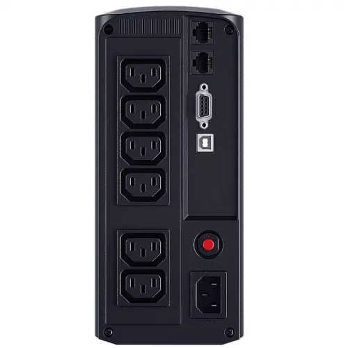 Источник бесперебойного питания/ UPS CyberPower VP700EILCD Line-Interactive 700VA/390W USB/RS-232/RJ11/45 (6 IEC С13) фото 3