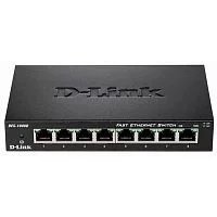 Коммутатор/ Unmanaged Switch 8x1000Base-T, metal case (DGS-1008D/K2A)
