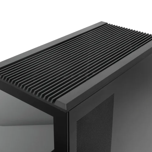 Корпус без блока питания/ Case HSPD F711, Panoramic Full Tower, Black, TG, 0.7 SPCC, 4x120mm ARGB ATX, mATX, mITX 190/ 420/ 280mm 2x2.5, 2x3.5, 7xPCI 1xUSB-A 3.0, 1xUSB-C 445x235x475mm (F711-TGBK- ARGB) фото 8