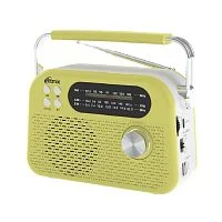 RITMIX RPR-045 LEMON {Радиоприёмник портативный 3хдиапазонный FM/AM/SW,Bluetooth v.5.3, воспроизв. с USB и с карт пам. micro SD (до 32Gb)}