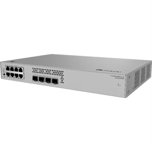 Коммутатор HUAWEI eKit S220S-8P4J (L2, 8*10/ 100/ 1000BASE-T ports (128 W PoE+), 4*2.5GE SFP ports, built-in AC power, Fanless) (98012471)