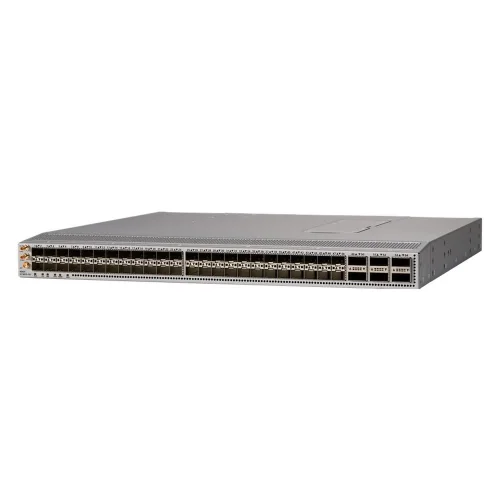 Коммутатор CISCO Nexus 93180YC-FX3 Switch with 48x 1/ 10/ 25Gb SFP+, 6x 40/ 100Gb QSFP28, 1U, Layer 2/ 3, 1x PS (upto 2), FAN (Port-side Intake), 6 Core CPU, DRAM 32GB, SSD 128GB (N9K-C93180YC-FX3(PI))