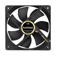 Exegate EX283393RUS Вентилятор ExeGate E12025S4P-PWM, 120x120x25 мм, подшипник скольжения, 4pin, PWM, 25dBA