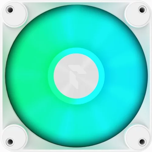 Вентилятор Aerocool APNX FP1-120 PWM ARGB White 120x120mm 4-pin 15-33dB 160gr LED Ret (FP1-120 WH)