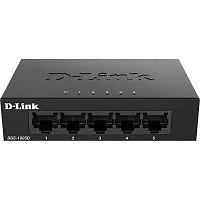 Коммутатор/ Unmanaged Switch 5x1000Base-T, metal case (DGS-1005D/J2A)