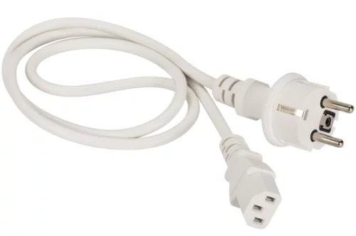 Шнур питания C13-Schuko прямая, 3х0.75, 220В, 10А, белый, 3 метра (LAN-PP13/ SH-3.0-WH) (LAN-PP13/SH-3.0-WH)