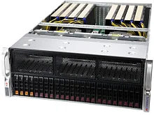 Supermicro GPU A+ 4U Server 4125GS-TNRT noCPU(2)9004 EPYC/ TDP 400W/ no DIMM(24) only DDR5/ SATARAID HDD(2)SFF NVMe(4)SFF/ 2x10Gbe/ support up to 8 double/ Single width GPU/ 4x2000W (AS -4125GS-TNRT)