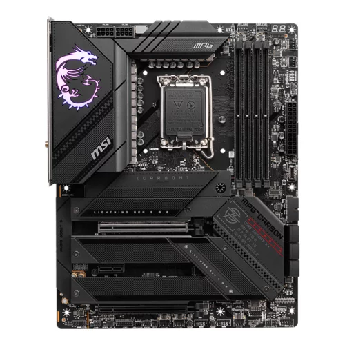 MSI MPG Z790 CARBON WIFI Z790,LGA1700,4DDR5,2PCI-Ex16,1PCI-Ex1,5M.2,2USB3.2 Gen2x2,7USB3.2 (MPG Z790 CARBON WIFI)