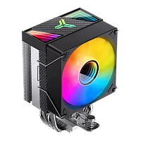 Кулер для процессора/ CPU Cooler JONSBO CR-1400 V2 ARGB (180W, 4-pin PWM, 133mm, Al/ Cu, 4x6mm, ARGB, 1x92mm, 38.2CFM, 33.8dBA, 2200RPM, S: 1700/ 1200/ 115X, AM4/ AM5 Black) (CR-1400 V2 ARGB BLACK)