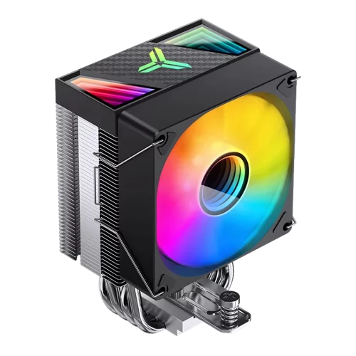 Кулер для процессора/ CPU Cooler JONSBO CR-1400 V2 ARGB (180W, 4-pin PWM, 133mm, Al/ Cu, 4x6mm, ARGB, 1x92mm, 38.2CFM, 33.8dBA, 2200RPM, S: 1700/ 1200/ 115X, AM4/ AM5 Black) (CR-1400 V2 ARGB BLACK)