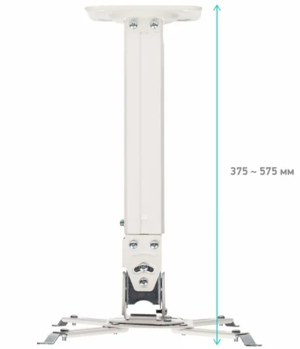 Кронштейн для проектора Onkron K5A белый макс.10кг потолочный поворотно-выдвижной и наклонный (K5A#MLN) фото 7