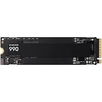 Твердотельные накопители/ Samsung SSD 990, 1000GB, M.2(22x80mm), NVMe 2.0, PCIe 4.0 x4, V-NAND TLC, R/ W 7150/ 6450MB/ s, IOPs 700 000/ 1 100 000, TBW 400, DWPD 0.33 (12 мес.) (MZ-V9V1T0BW)