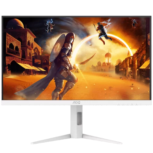 МОНИТОР 27 AOC Q27G4/WS WHITE с поворотом экрана (IPS, 2560x1440, 200Hz, 0.3 ms, 178°/178°, 450 cd/m, 1000:1, +HDMI 2.0