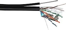 Кабель информационный Lanmaster TWT-5EFTP-UNV-TR кат.5E FTP 4 пары 24AWG PE внешний 305м черный