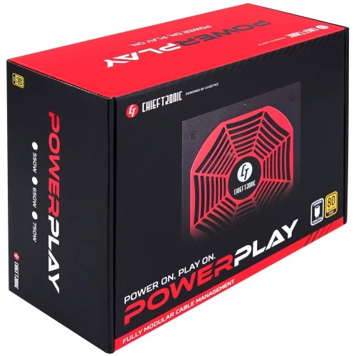 Блок питания Chieftec Chieftronic PowerPlay 750W (GPU-750FC) фото 9