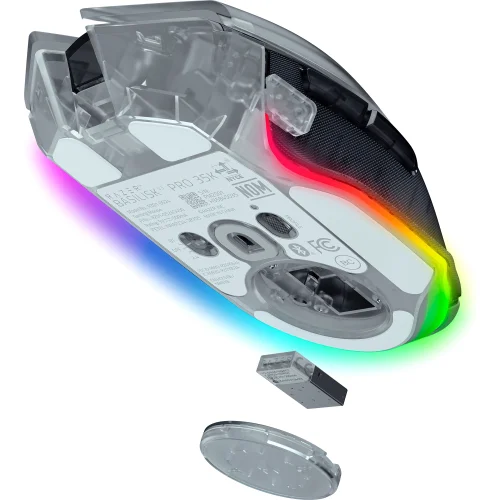 Игровая мышь Razer Basilisk V3 Pro 35K - Phantom White Ed./ Razer Basilisk V3 Pro 35K - Phantom White Ed. (RZ01-05240400-R3G1) фото 5