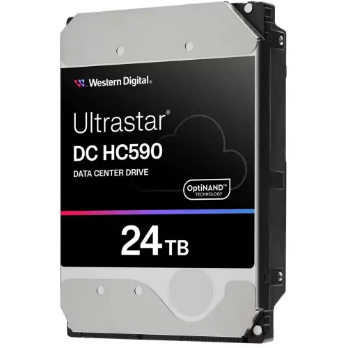 Жесткий диск/ HDD WD SAS Server 24Tb Ultrastar DC HC590 7200 12Gb/ s 512MB 1 year warranty (WUH722624AL5204)