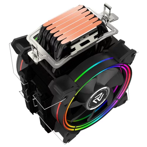 Вентилятор ALSEYE H120D Universal, TDP 200W, Heat Pipe:6mm*6pcs, 800;2000RPM, 11.6-35.3dB(A), RGB, RTL {18} (872339)/ (874043) (AS.01.02.0009) фото 6