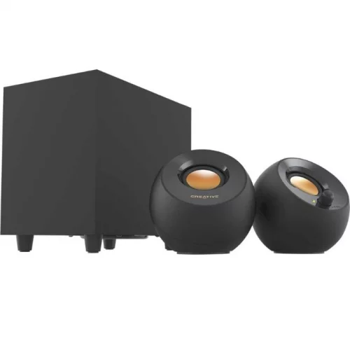 Компьютерные колонки Creative акустика Peebble plus 2.1, черный, 8 Вт, USB (51MF0480AA000) фото 2