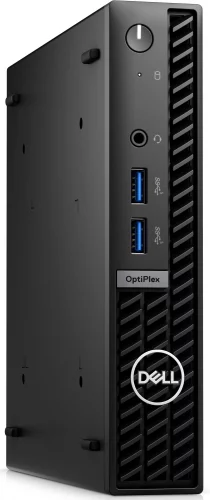 Компьютер Dell Optiplex 7010 Micro Core i5-13500T (1.6) 16Gb SSD512Gb 770 Win 11 Pro GbitEth WiFi BT 260W мышь клавиатура черный (7010-5651)