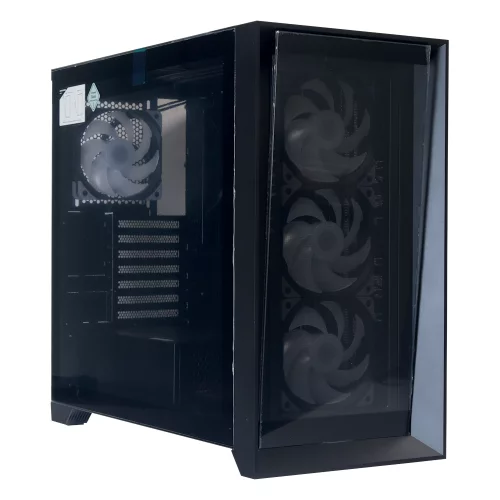 Корпус ACD Lagrange black with 4 pcs ARGB fan (PWM+5V 3PIN) +FAN HUB (AH-TC1GC-000) фото 5
