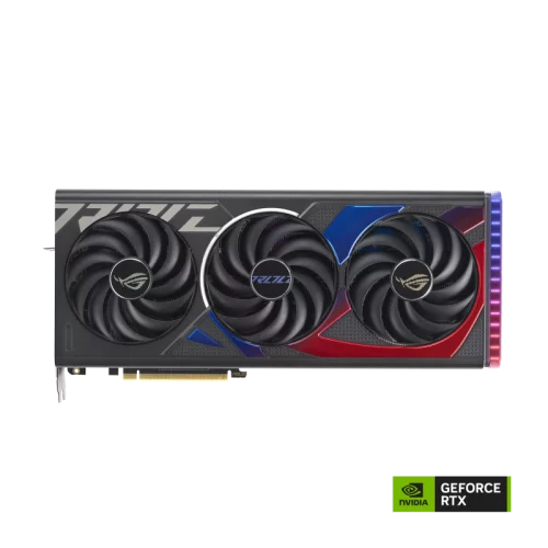 Видеокарта/ VGA ASUS NVIDIA GeForce ROG-STRIX-RTX4070S-12G-GAMING 12GB, GDDR6X/192-bit, PCIe 4.0, 2xHDMI 2.1a, 3xDP, 3.2-slot 90YV0KD1-M0NA00