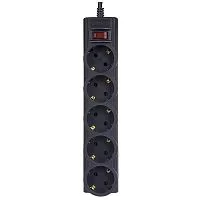 Perfeo Сетевой фильтр "POWERX", PF_A4718 (5,0м, 5 розеток, черный)