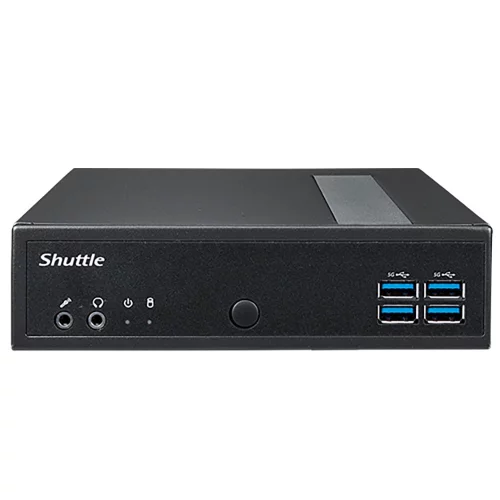 Платформа системного блока с ЦПУ Shuttle DL30N Intel N100 Fanless PC, DDR5 SODIMM Max.16GB, no SSD, no wifi, Support 3x independent display (74R-DL30N-003-SHU-001)