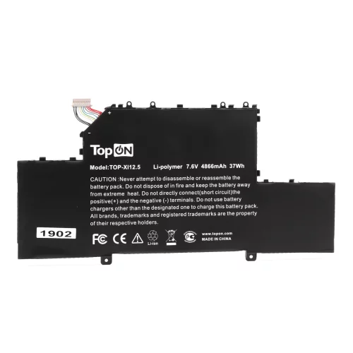 Аккумулятор для ноутбука Xiaomi Mi Air 12.5 7.6V 4866mAh PN: R10B01W (TOP-XI12.5)