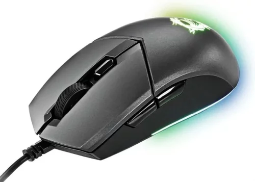 Игровая мышь MSI Clutch GM11, Wired, DPI 5000, symmetrical design, RGB lighting (S12-0402030-CLA) фото 2