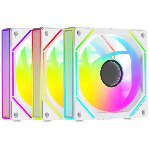 Вентилятор Fan Ocypus Gamma F12 UNI WH ARGB 3 IN 1 / White/ PWM (GAMMA-F12-WH3AM00U-GL)