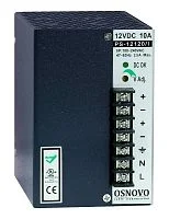 Блок питания/ OSNOVO Промышленный блок питания. DC12V, 10A (120W). Диапазон входных напряжений: AC195-265V (PS-12120/I)