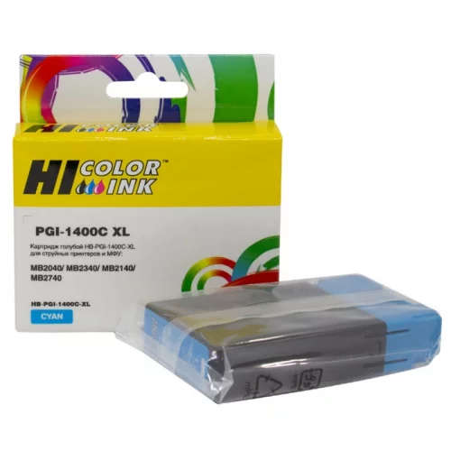 Картридж Hi-Black PGI-1400XLC (15020910030) (15020910030) Картридж Hi-Black PGI-1400XLC голубой (15020910030)