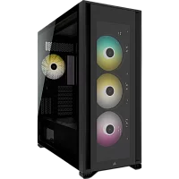 Корпус без блока питания/ Case Corsair iCUE 7000X RGB, Full-Tower, TG, 4x140mm RGB, 4xUSB-A 3.0, 1xUSB 3.2 Type-C, E-ATX, ATX, mATX, mITX Black (CC-9011226-WW)