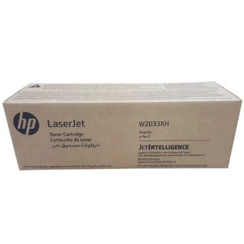 Тонер-картридж HP 415X (W2033XH) (W2033XH) Тонер-картридж HP 415X, пурпурный / 6000 страниц для LJ Pro M454/ MFP M479/ M480f (желтая упаковка) (W2033XH)