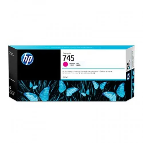 Cartridge HP 745 Пурпурный для HP DesignJet, 300ml (F9K01A) (F9K01A) Картридж HP 745, пурпурный / 300 мл (F9K01A)