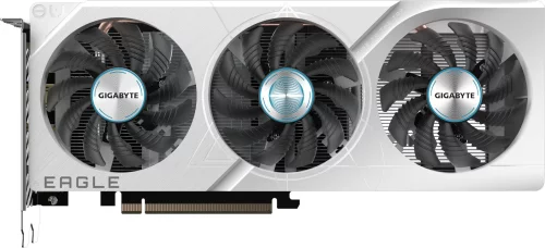 Видеокарта/ VGA GIGABYTE NVIDIA GeForce RTX 4060 EAGLE OC ICE 8G 8GB, GDDR6/128-bit, PCIe 4.0, 2xHDMI 2.1, 2xDP, 2-slot (GV-N4060EAGLEOC ICE-8GD)