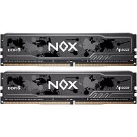 Оперативная память Apacer DDR4 32GB 6400MHz DIMM NOX Black Gaming Memory CL36 1.4V Kit (2x16GB) Heat Sink (Retail) 2048*8 3 years (AH5U32G64C652MBAA-2)