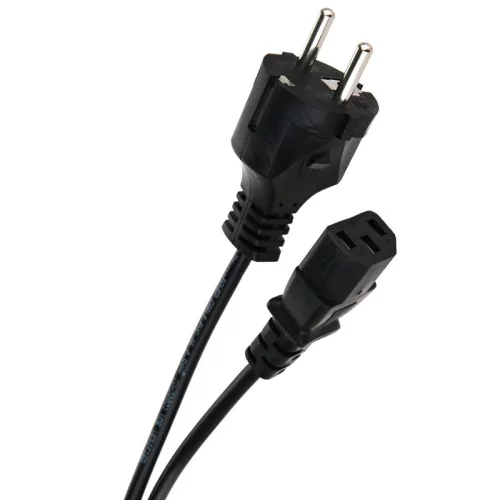 Кабель/ Кабель компьютер - розетка 220V <1.8м> (Европейский стандарт) <TP021-1.8-BK>
