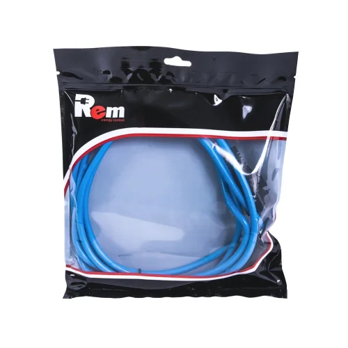 Шнур питания ЦМО Шнур питания с фиксатором IEC 60320 C13/ IEC 60320 C14, 10 А / 250 В (3 х 1,0), длина 1,8 м, синий (R-10-CORD-C13-C14-1.8-BLUE) фото 3