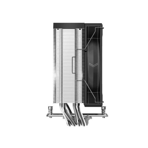 Кулер для процессора/ CPU Cooler SAMA A40P (240W, 4-pin PWM, 152mm, 4x6mm, 1x120mm, 75.2CFM, 29dBA, 2200RPM, S: 1851/ 1700/ 1200/ 115X, AM5/ AM4, black/ silver) (A40-XXWNYXOX-G) фото 4