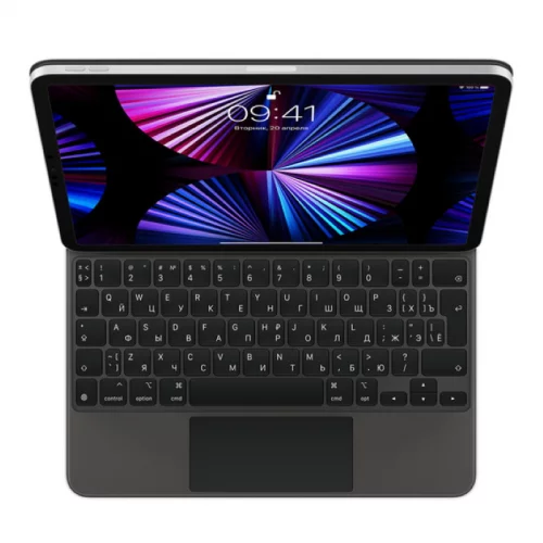 Клавиатура Apple Magic Folio w.MultiTouch Trackpad for 12.9-inch iPad Pro 3-5 gen. Russian - Black (MJQK3RS/A)