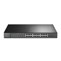 коммутатор TP-Link SG3428XMP, Omada™ 24-Port Gigabit and 4-Port 10GE SFP+ L2+ Managed Switch with 24-Port PoE+