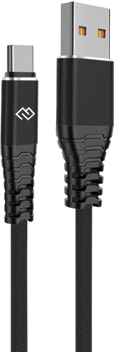 Кабель Digma DG-USBA-С-2M-27W USB (m)-USB Type-C (m) 2м черный