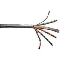 Кабель TWT UTP, кат.5e 1 пара 305 м (TWT-5EUTP1-GY)