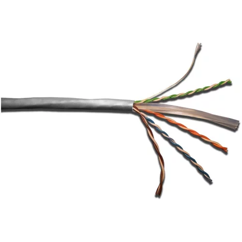 Кабель TWT UTP, кат.5e 1 пара 305 м (TWT-5EUTP1-GY)