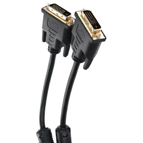 Кабель/ Кабель DVI-D--DVI-D Dual link 25M/25M, экран, феррит.кольца, 1.8м Telecom <TCG441D-1.8M>