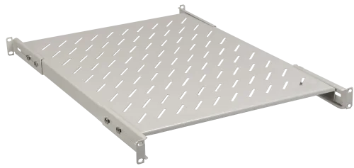 19 стационарная полка глубиной 600мм, серая (FS35-600PI-R)